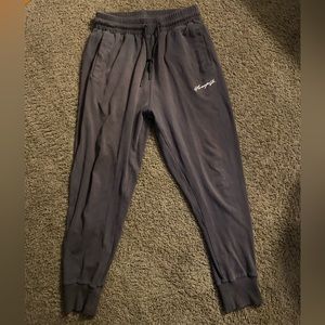 Young LA joggers; Grey; Draw String Waist; Size: Medium